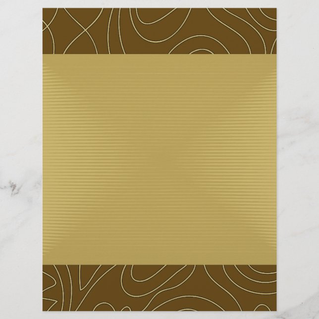 Beautiful modern scrapbook paperdesign (Front)