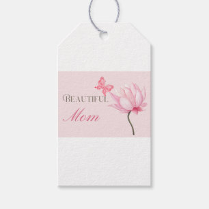 Beautiful Mom,Mother’s Day & Birthday Gift for Her Tags