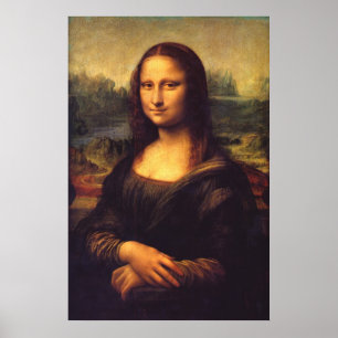 Beautiful Mona Lisa Poster