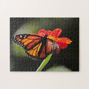 Beautiful Monarch Butterfly - Puzzle