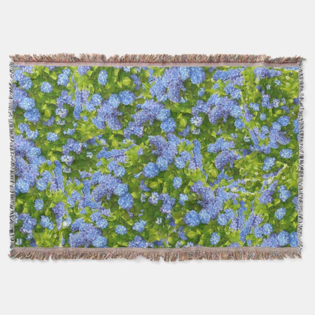 Beautiful Monet Inspired Throw Blanket (Front)