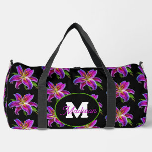 Beautiful monogrammed duffel bag