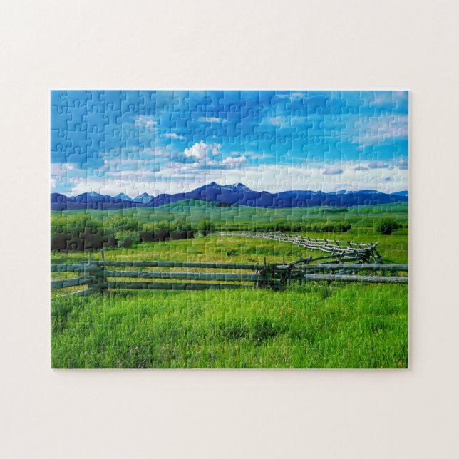 Beautiful Montana Jigsaw Puzzle (Horizontal)