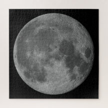 Beautiful moon in the space