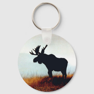 Beautiful Moose Key Ring