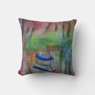 Beautiful Mornung Art Throw Cushion 41 cm x 41 cm