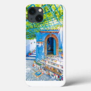 beautiful moroccan city paint iphone case