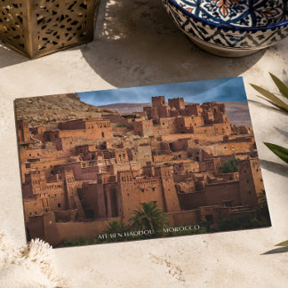 Beautiful Moroccan Desert Architecture Kasbah Postcard