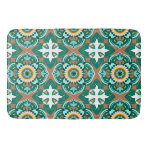 💚💛 Beautiful Moroccan tiles Bath Mat