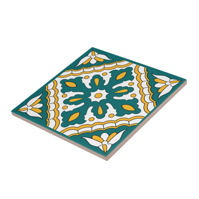 💛💚 Beautiful Moroccan tiles XL pattern (Side)