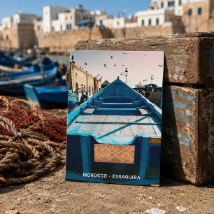 Beautiful Morocco Essaouira Souvenir Old City  Postcard