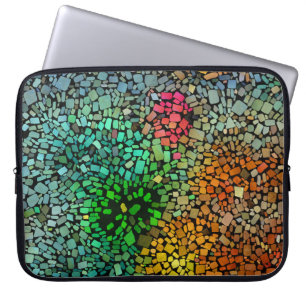 Beautiful mosaic laptop sleeve