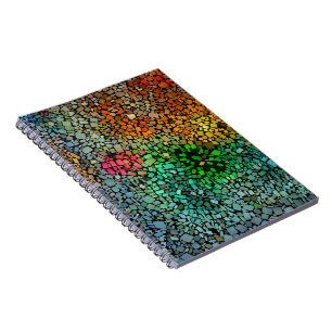 Beautiful mosaic notebook