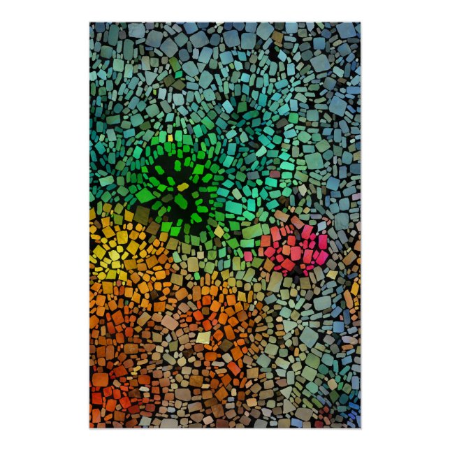 Beautiful mosaic poster (Front)