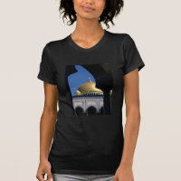 Beautiful Mosque With Gold Plated Dome