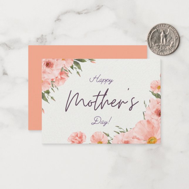Beautiful Mother’s Day Cards (Front/Back In Situ)