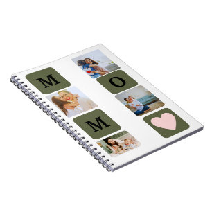Beautiful Mother’s Day Gift Spiral Photo Notebook