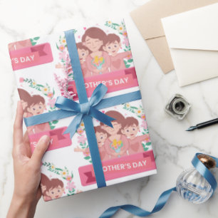 Beautiful Mother’s Day Gift Wrapping Paper