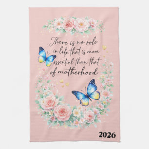 Beautiful Mother's Day Motherhood Tea Towel