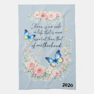 Beautiful Mother's Day Motherhood Tea Towel
