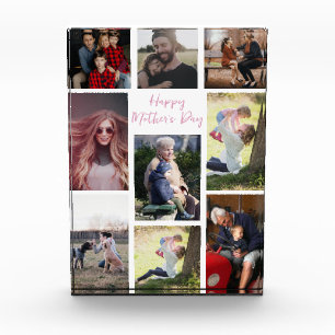 Beautiful Mother's Day Mum Daughter Collage Photo  Block