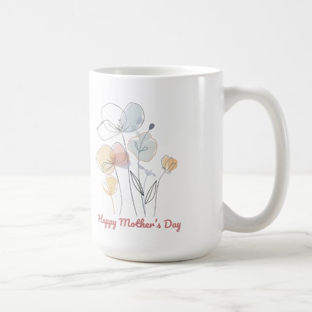 Beautiful Mother's Day Wrap Coffee Mug (Right)