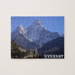 Beautiful Mount Everest - Snowy Himalayas  Jigsaw Puzzle