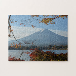 Beautiful Mount Fuji Shizuoka Prefecture Japan Jigsaw Puzzle