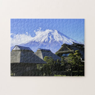 Beautiful Mount Fuji Shizuoka Prefecture Japan Jigsaw Puzzle