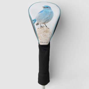 Beautiful Mountain Bluebird Golf Head Cover