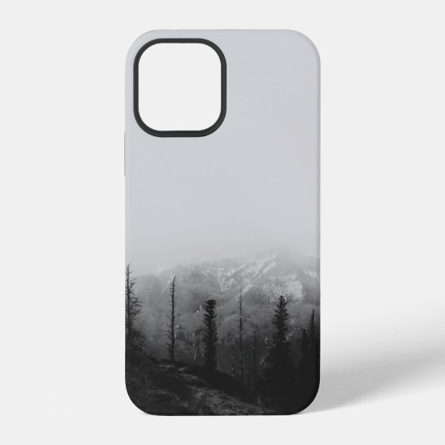 BEAUTIFUL MOUNTAIN FOG iPhone CASE (Back)