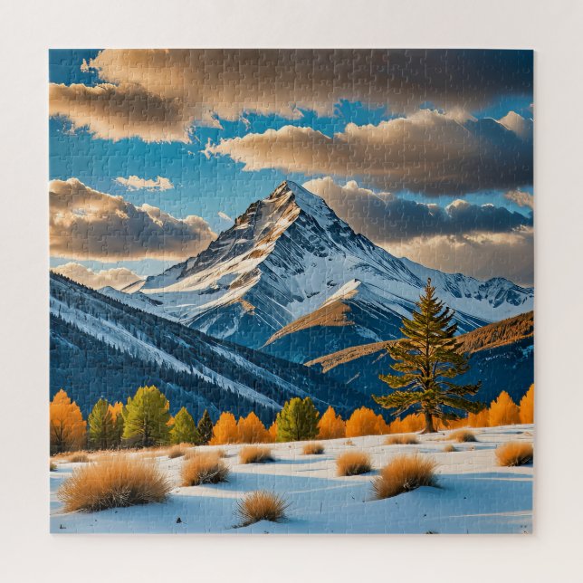Beautiful Mountain Landscape  Jigsaw Puzzle (Vertical)