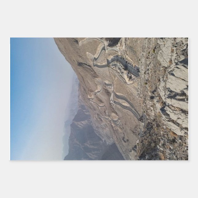 BEAUTIFUL MOUNTAIN LANDSCAPE. WRAPPING PAPER SHEET (Front)