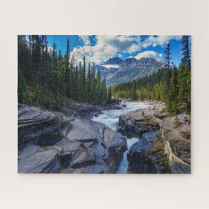 Beautiful Mountain River Nature Landscape Jigsaw Puzzle