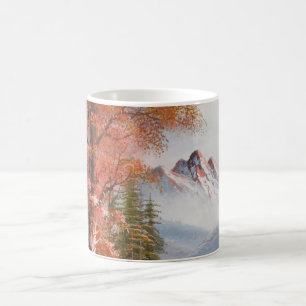 Beautiful mountain scene coffee mug