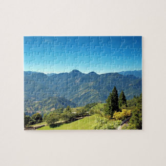 Beautiful Mountain Scenery in Taiwan Jigsaw Puzzle