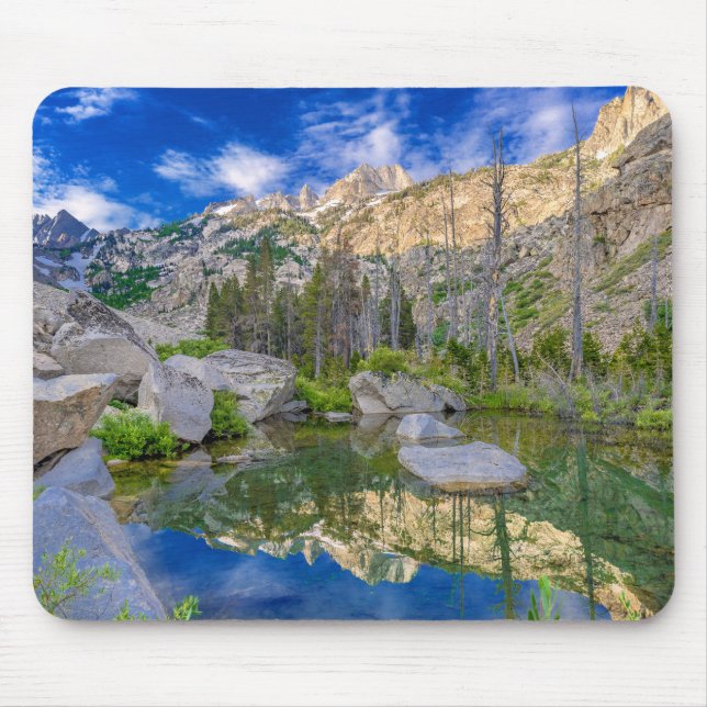 Beautiful Mountain Wilderness Mouse Pad (Front)