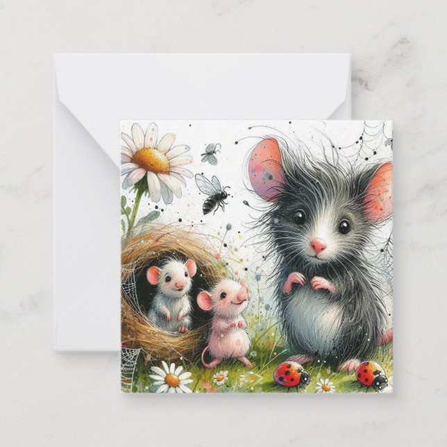 Beautiful Mouse Card (Front)