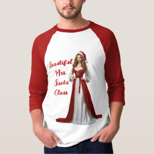 Beautiful Mrs. Santa Claus T-Shirt