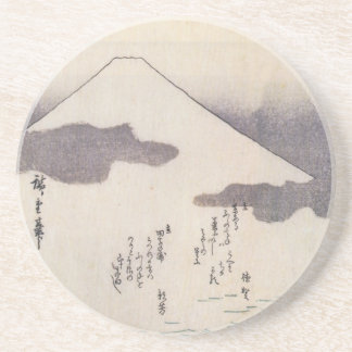Beautiful Mt. Fuji in Japan, circa 1800s Coaster