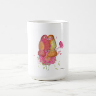 Beautiful Mug, birds "Lovebirds" Collection Coffee Mug