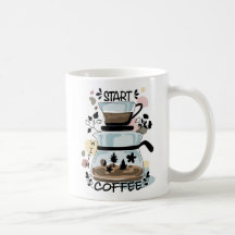 Beautiful mug for coffee 