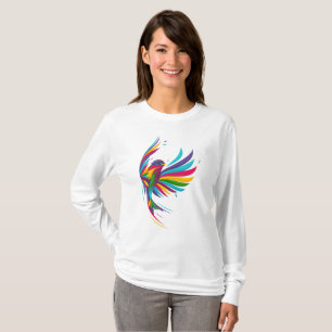 Beautiful Multi Colour Bird Women's T-Shirt
