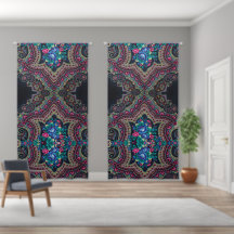 Beautiful Multi-colour Floral Paisley Pattern 
