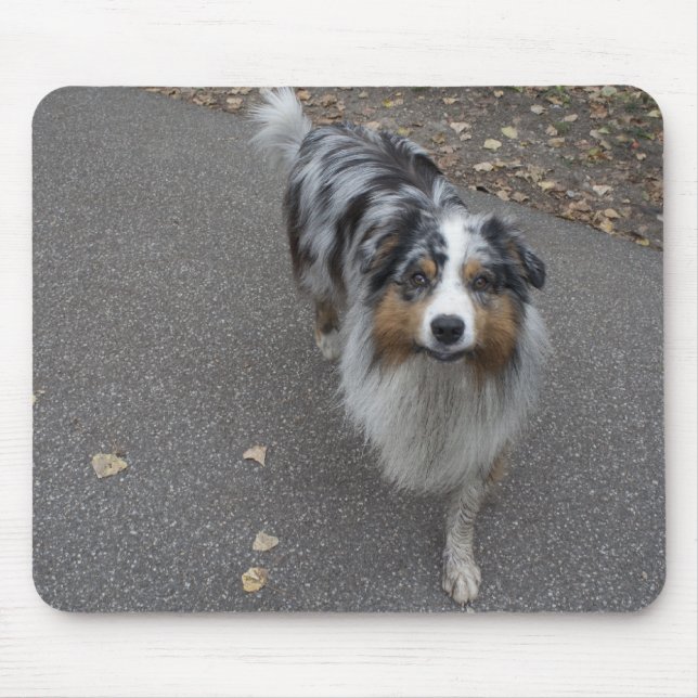 Beautiful Multi-coloured Aussie Mouse Pad (Front)