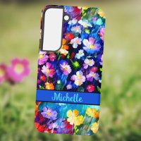 Beautiful Multicolor Your Name Personalised Floral