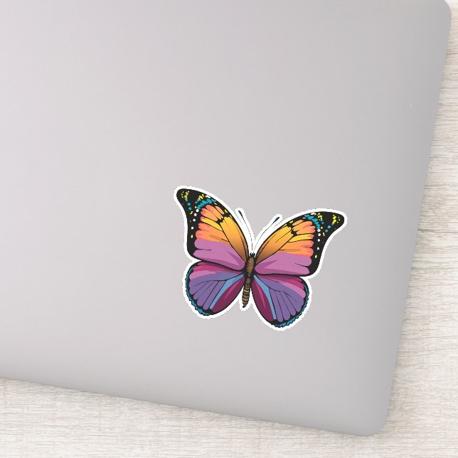 Beautiful Multicolored Butterfly (Detail)