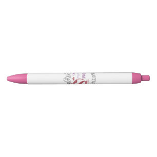 Beautiful mum is like an angel black ink pen