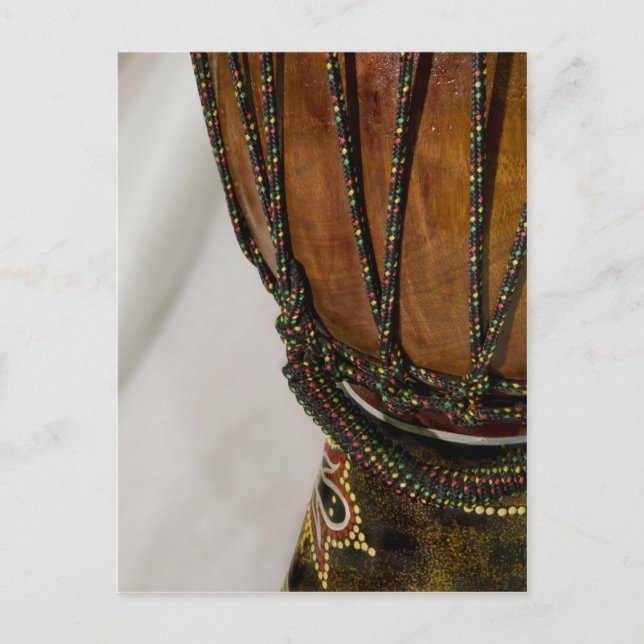 Beautiful Music--Djembe Postcard (Front)