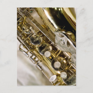 Beautiful Music--Saxophone Postcard